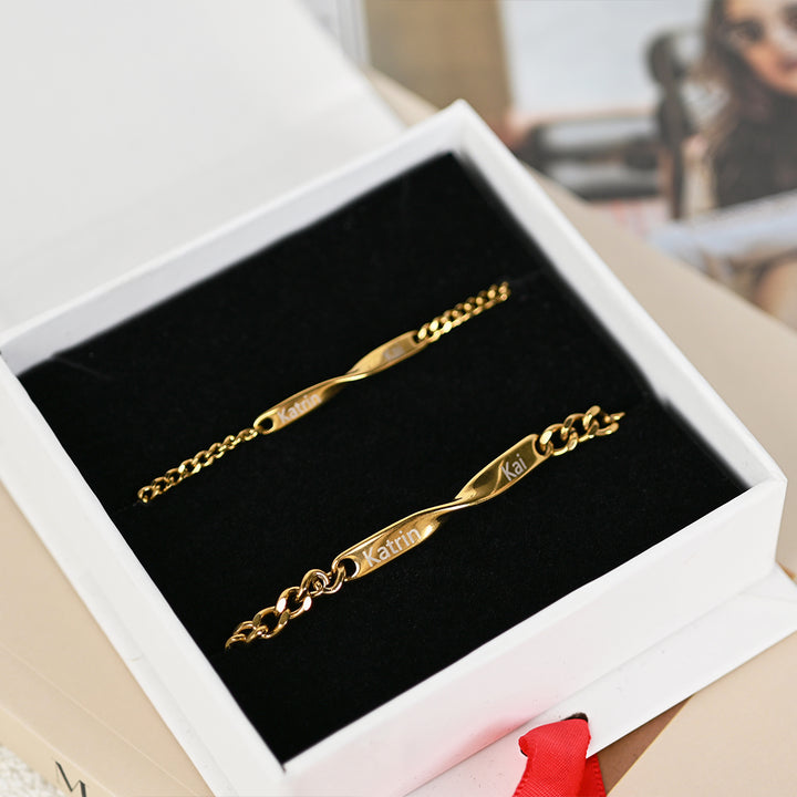 Set di braccialetti personalizzati - Regalo perfetto da fare