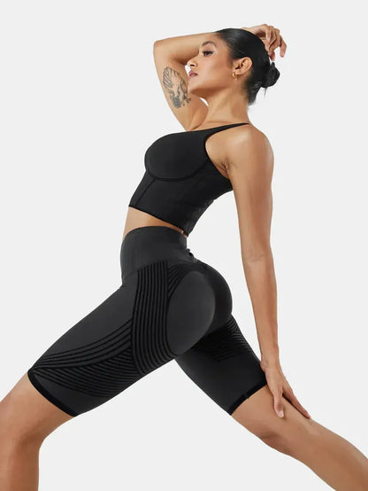 Leggings corti VELIANA 3D: ridefinisci la tua silhouette senza sforzo