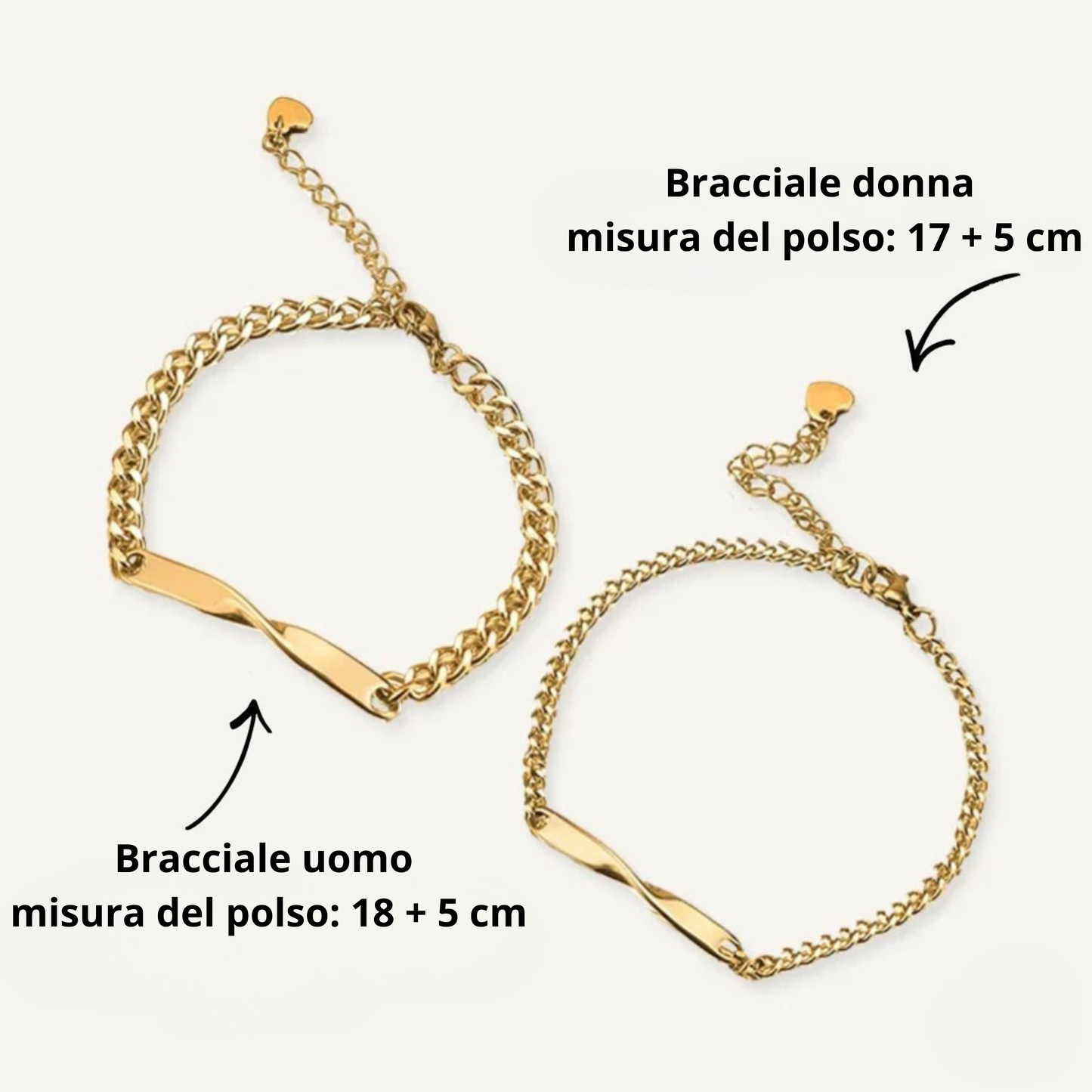 Set di braccialetti personalizzati - Regalo perfetto da fare
