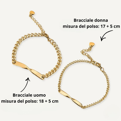 Set di braccialetti personalizzati - Regalo perfetto da fare