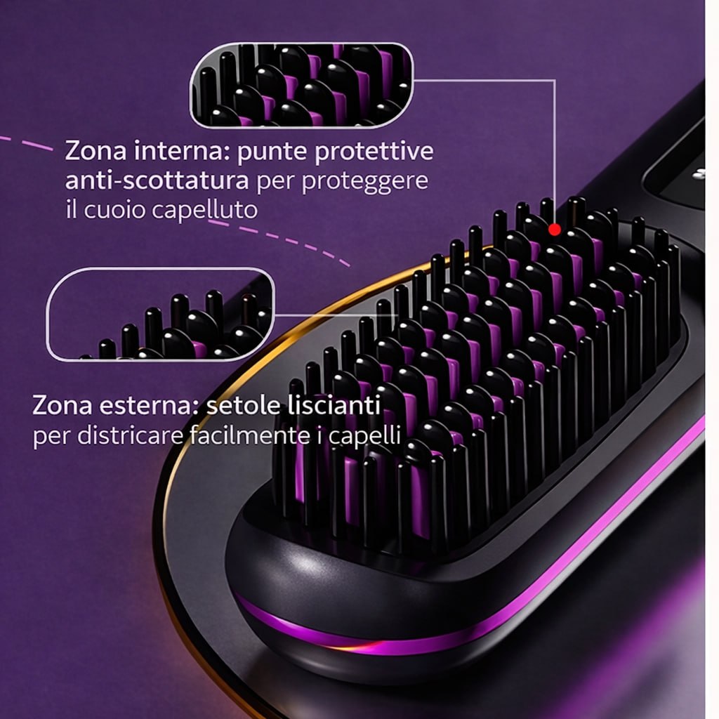 [NUOVO] Spazzola lisciante portatile Veliana